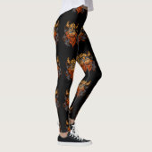 Leggings Odin Norse Mythologie Viking God & Ravens (Droite)