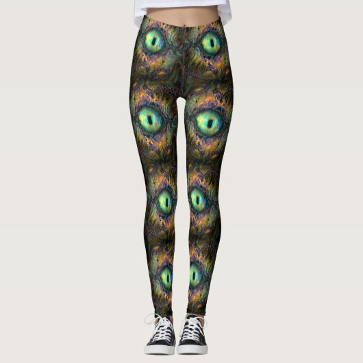 Leggings Oeil de labradore fragmenté5 (Devant)