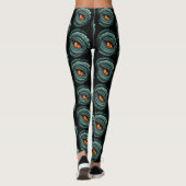 Leggings Œil de prédateur reptile primal (Dos)