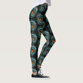 Leggings Œil de prédateur reptile primal (Droite)