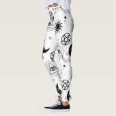 Leggings oeil d'halloween illati (Gauche)