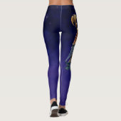 Leggings Œil du Soleil – Le Faucon Éternel du Désert  (Dos)