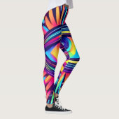 Leggings Œil néon du cosmos (Droite)