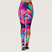 Leggings OEil psychédélique (Dos)