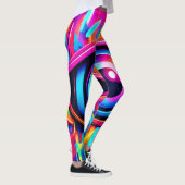 Leggings OEil psychédélique (Droite)