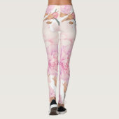 Leggings Oeillets roses et violets, Relaxant (Dos)