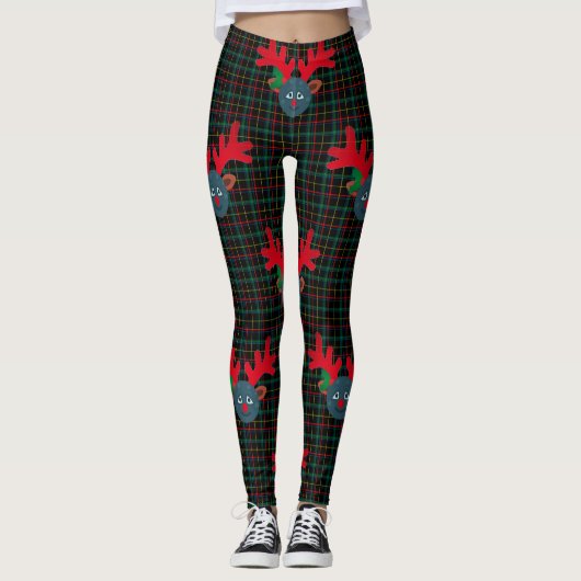 Leggings oeji de lune de rennes (Devant)