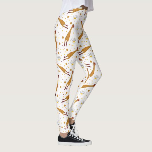 Leggings Oeufs au plat et poulets en caoutchouc (Droite)