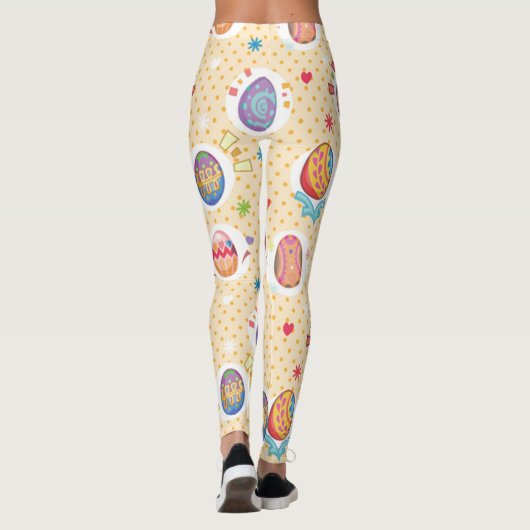 Leggings Oeufs de Pâques (Dos)