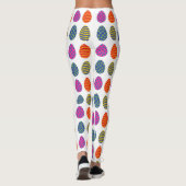Leggings OEufs de Pâques colorés (Dos)