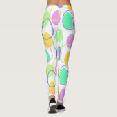 Leggings Oeufs de Pâques et contours (Dos)