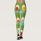 Leggings Oeufs modernes du milieu du siècle (Dos)