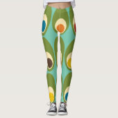 Leggings Oeufs modernes du milieu du siècle (Devant)