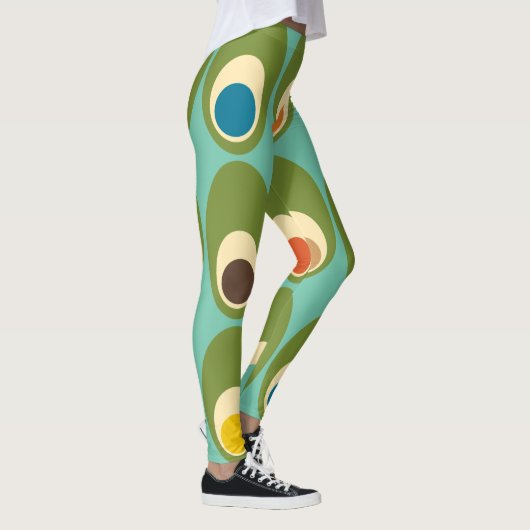 Leggings Oeufs modernes du milieu du siècle (Droite)