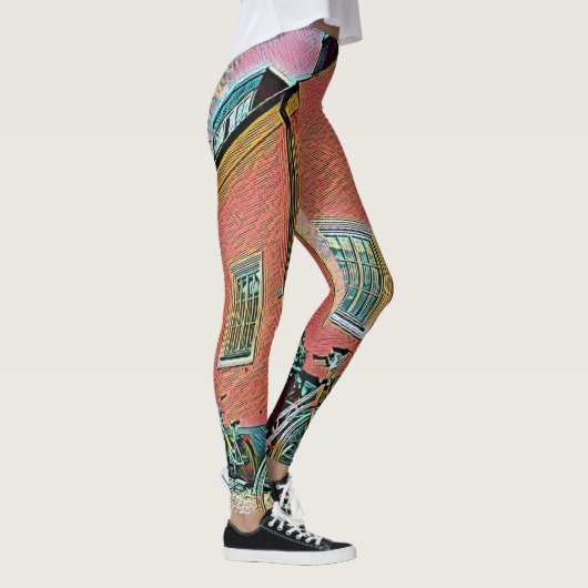 Leggings OEuvre cyclable rétro (Droite)