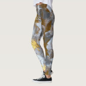 Leggings  œuvre d'art faite main  (Gauche)