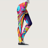 Leggings Œuvre d'art Vortex de Vitalité (Droite)