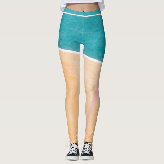 Leggings Oeuvre de basket-ball cool (Devant)
