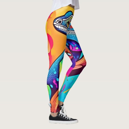 Leggings Oeuvre de Lizard (Droite)
