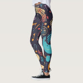 Leggings Oeuvre mélodique (Gauche)