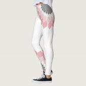 Leggings Oeuvres d'art Mandala rose tendance été et printem (Gauche)
