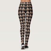 Leggings Oh guêtres de Poo Emoji (Dos)