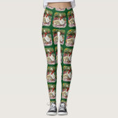 Leggings Oie de Noël (Devant)