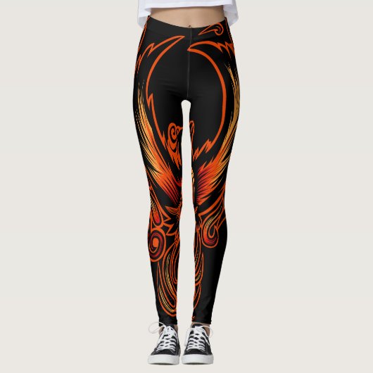 Leggings Oiseau De Feu (Devant)