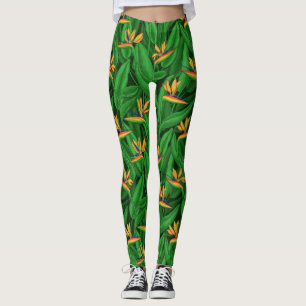 Leggings Oiseau de nuit du jardin du paradis