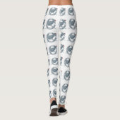 Leggings Oiseau de Pukeko (Dos)