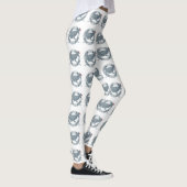 Leggings Oiseau de Pukeko (Droite)