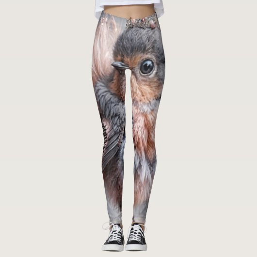 Leggings Oiseau du monde (Devant)