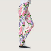 Leggings Oiseau et fleurs (Droite)