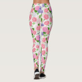 Leggings Oiseau et fleurs (Dos)