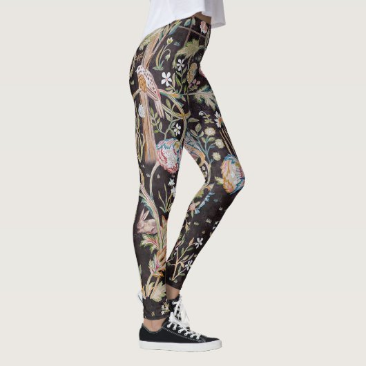 Leggings Oiseau et lapin dans le Jardin des Fleurs, William (Droite)