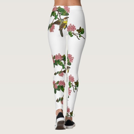Leggings Oiseau sur une branche (Dos)