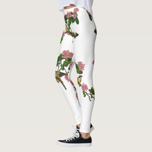 Leggings Oiseau sur une branche (Gauche)