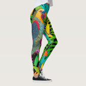 LEGGINGS OISEAU TROPICAL DE PARROT (Droite)