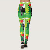 Leggings Oiseau tropical du Toucan (Dos)