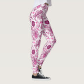 Leggings Oiseau Violet Et Rose (Droite)