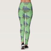 Leggings OISEAU Whio Blue Duck NZ (Dos)