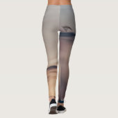 Leggings oiseaux abstraite (Dos)