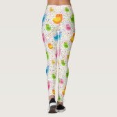 Leggings Oiseaux chantants aux couleurs mignonnes (Dos)