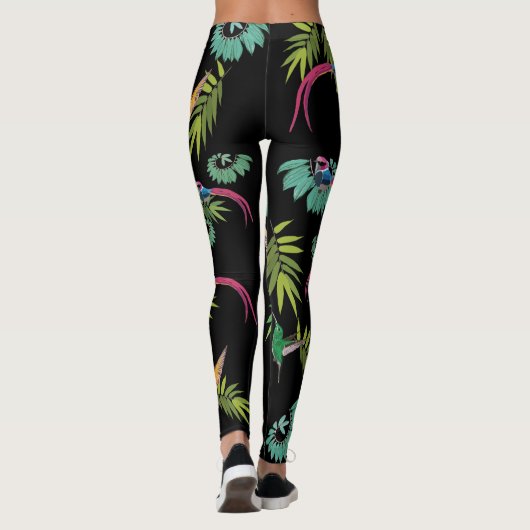 Leggings Oiseaux Ciel (Dos)