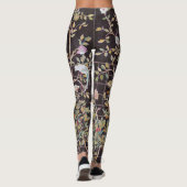 Leggings Oiseaux dans le Jardin des Fleurs, William Morris (Dos)