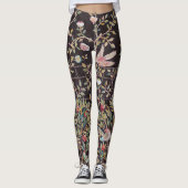 Leggings Oiseaux dans le Jardin des Fleurs, William Morris (Devant)
