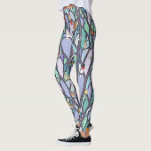 Leggings oiseaux dans le vitrail (Gauche)