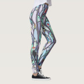 Leggings oiseaux dans le vitrail (Droite)