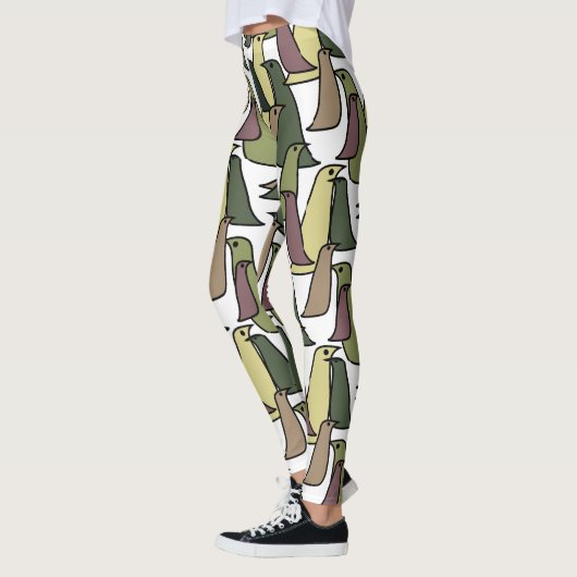 Leggings Oiseaux de Camouflage (Gauche)