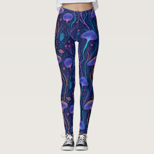 Leggings Oiseaux de mer colorés modernes